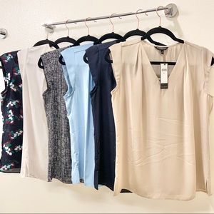 Banana Republic - Dolman V Neck Tops Set of 6